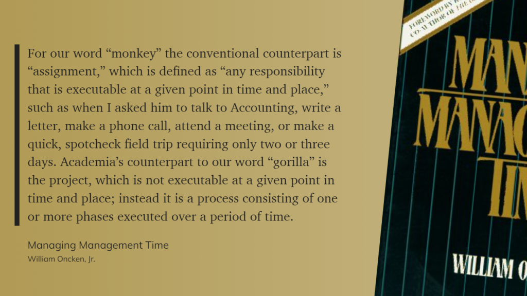 Affen-Management: Definition von Affe und Gorilla